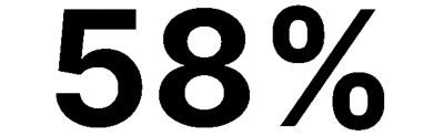 58%