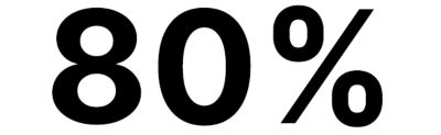 80%
