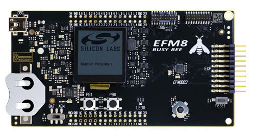 SLSTK2021A EFM8BB2 High Performance 50 MHz 8-bit MCU Starter Kit