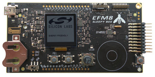 SLSTK2011A EFM8SB2 High Flash Capacity 8-bit MCU Starter Kit