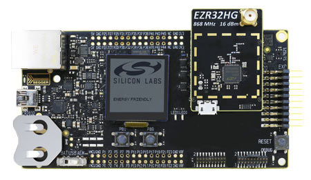 SLWSTK6240A EZR32HG 868 MHz Wireless Starter Kit - Silicon Labs