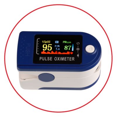 Bluetooth Pulse Oximeter Uses BG22